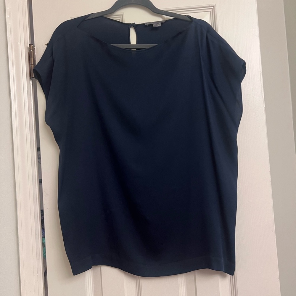Vince Dark Blue Women's Blouse